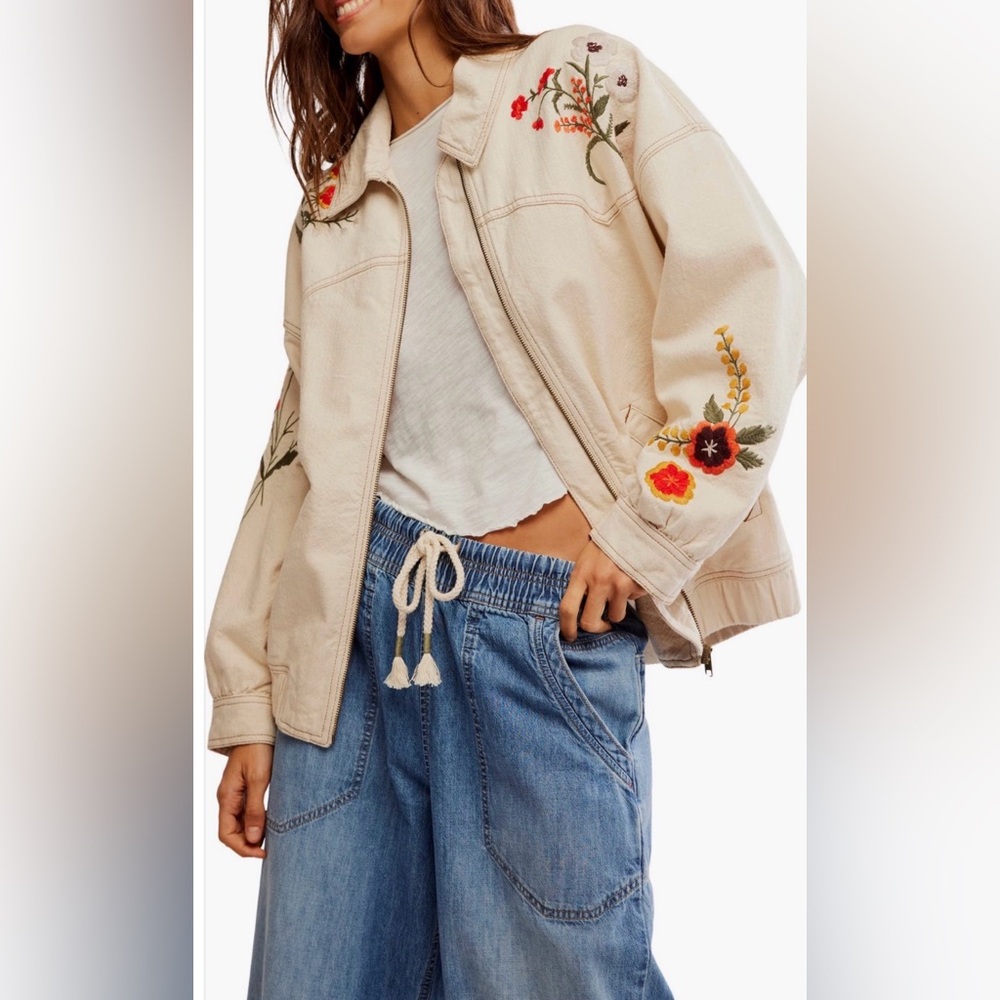 NWT Free People Dusty Trails Jacket